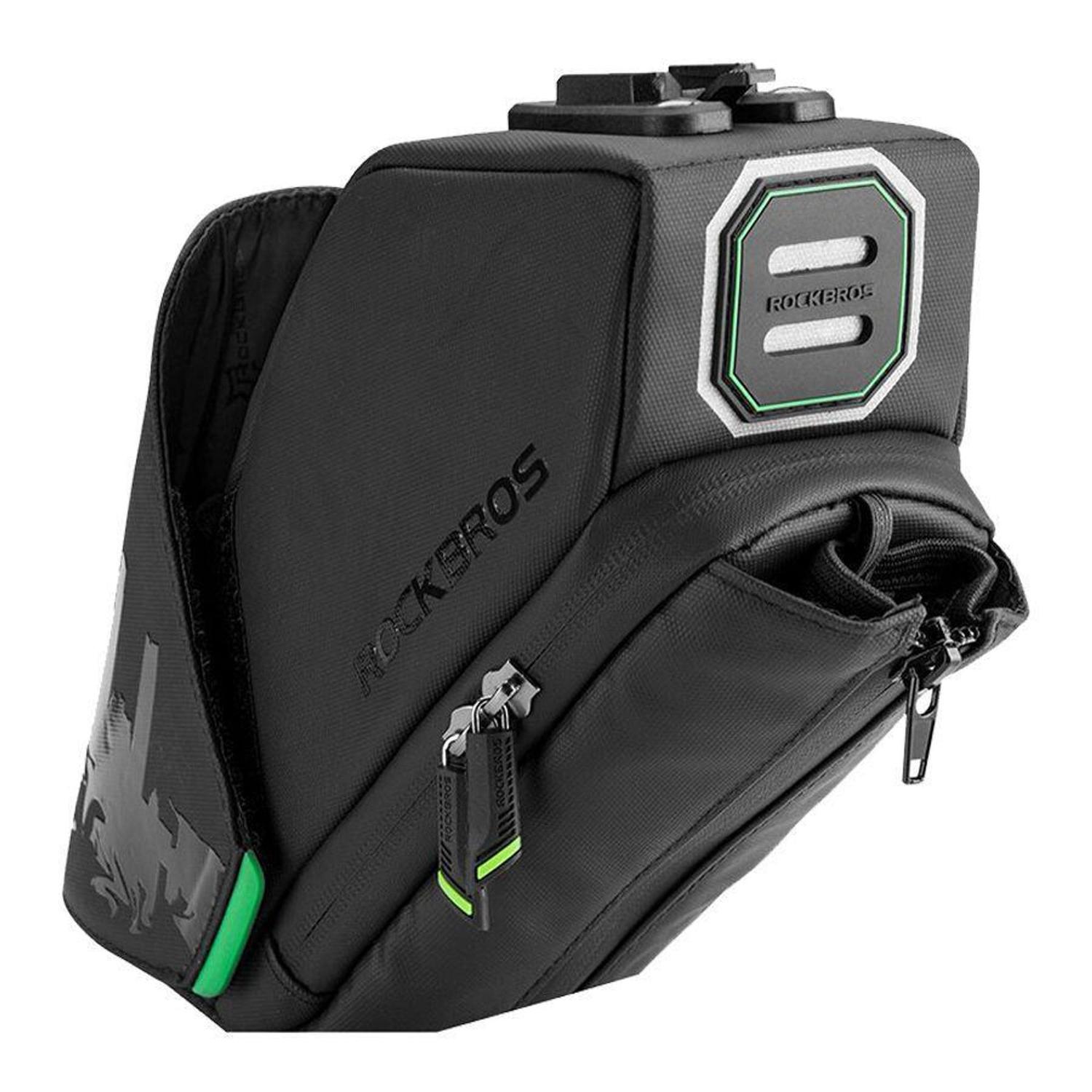 black waterproof bolsa