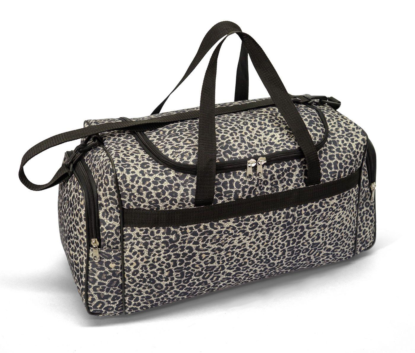 leopard duffle bolsa