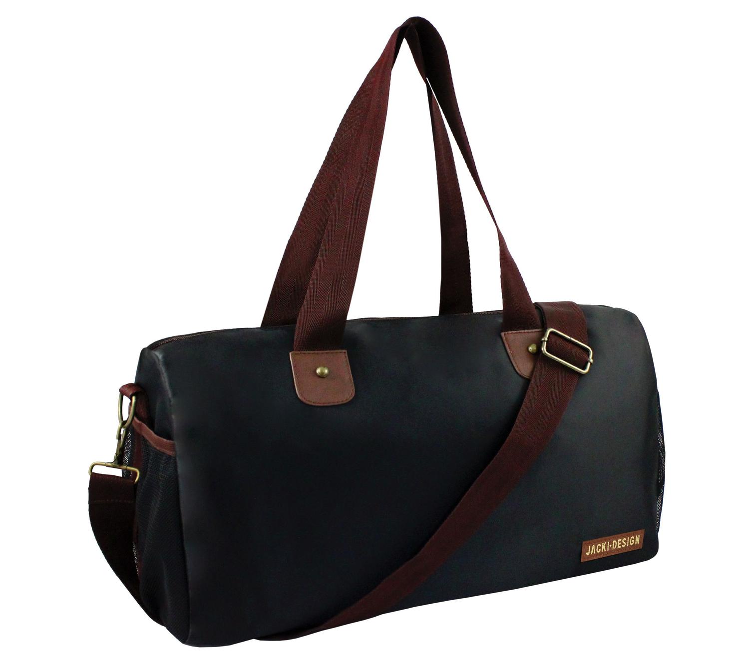 mens designer leather duffle bolsa