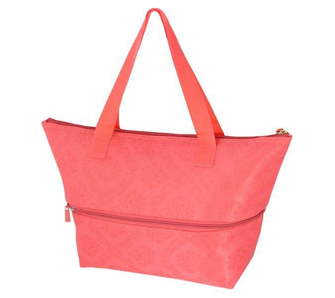 light pink lunch bolsa