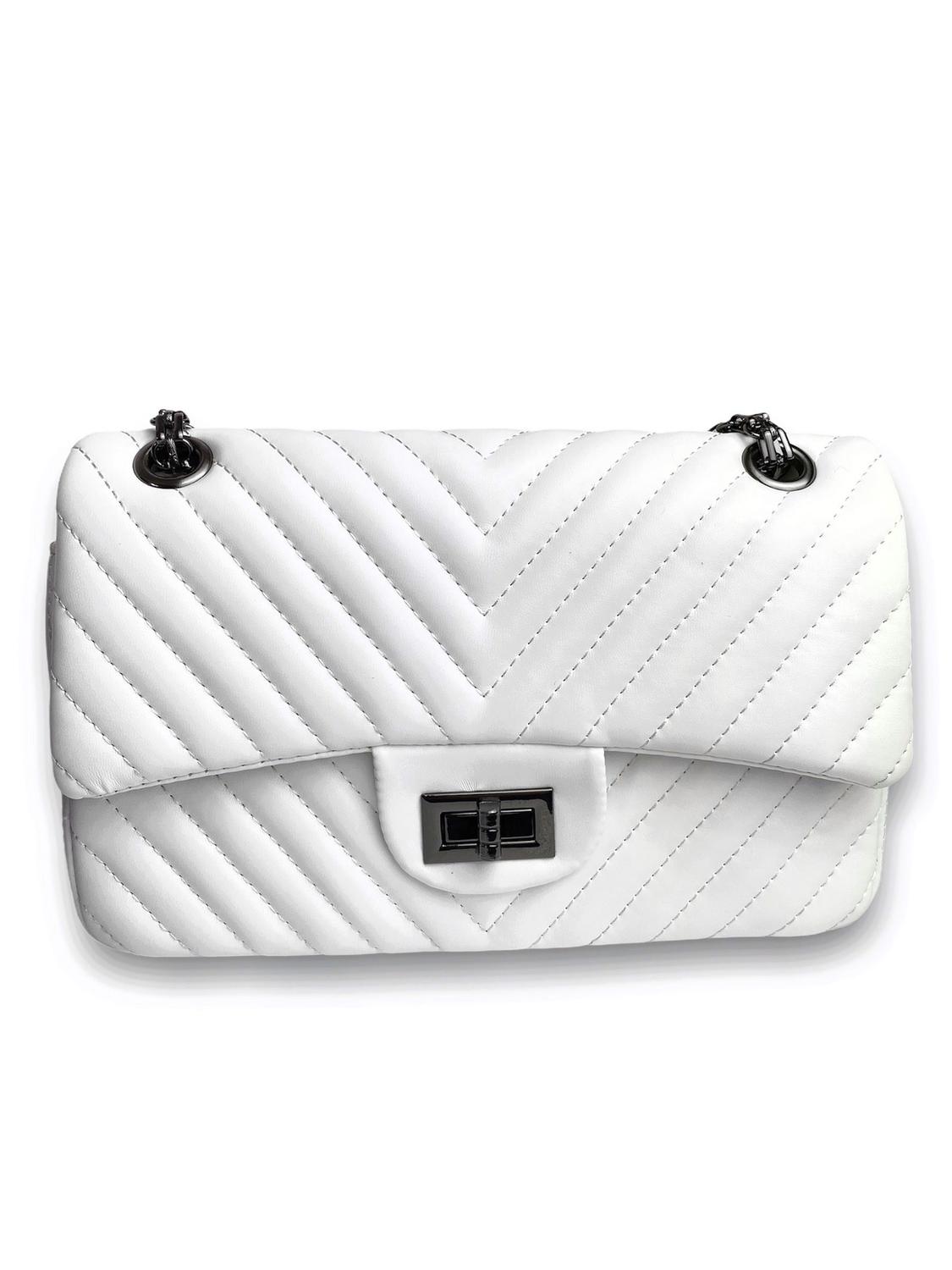 black chanel inspired bolsa