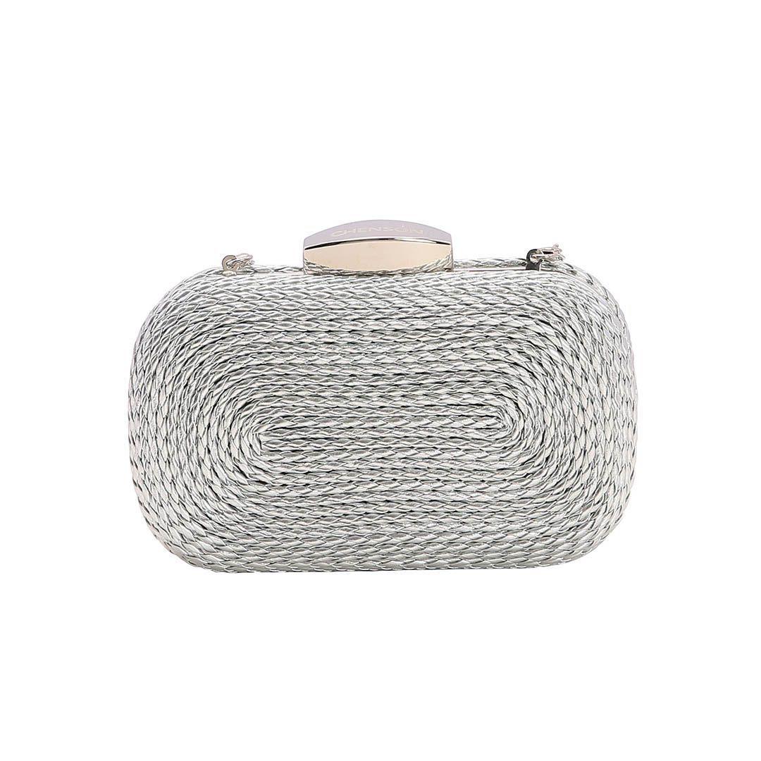 black silver handbolsa