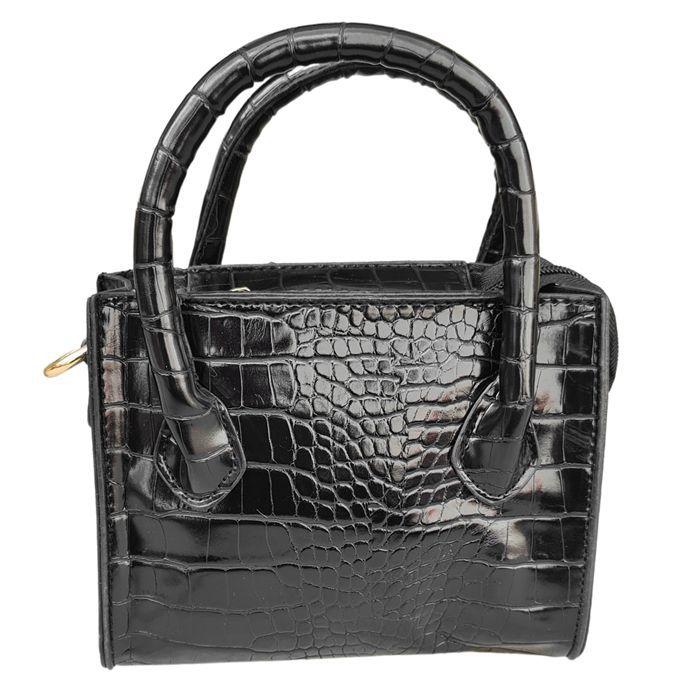 mango snake effect mini bolsa