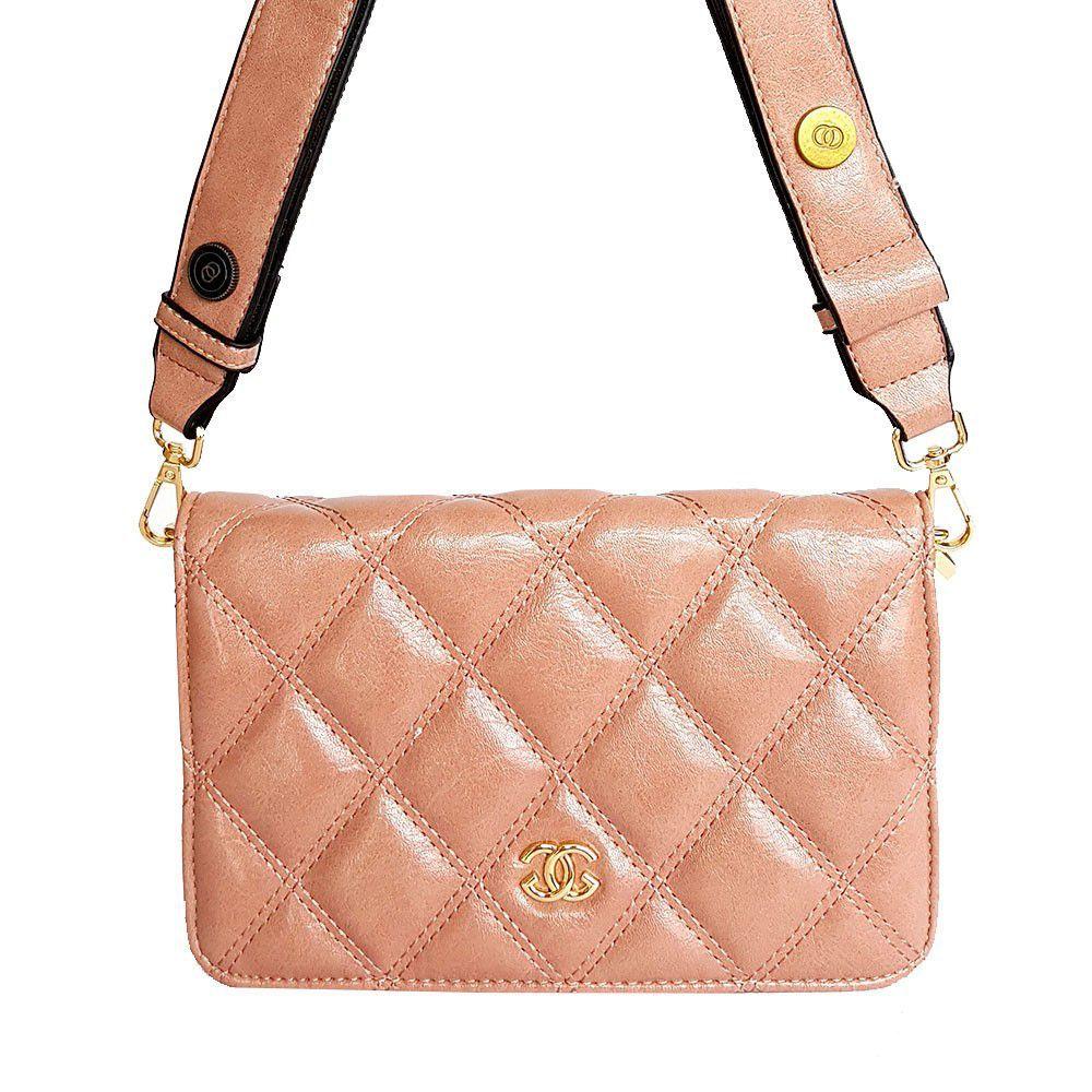 womens quilted bolsa