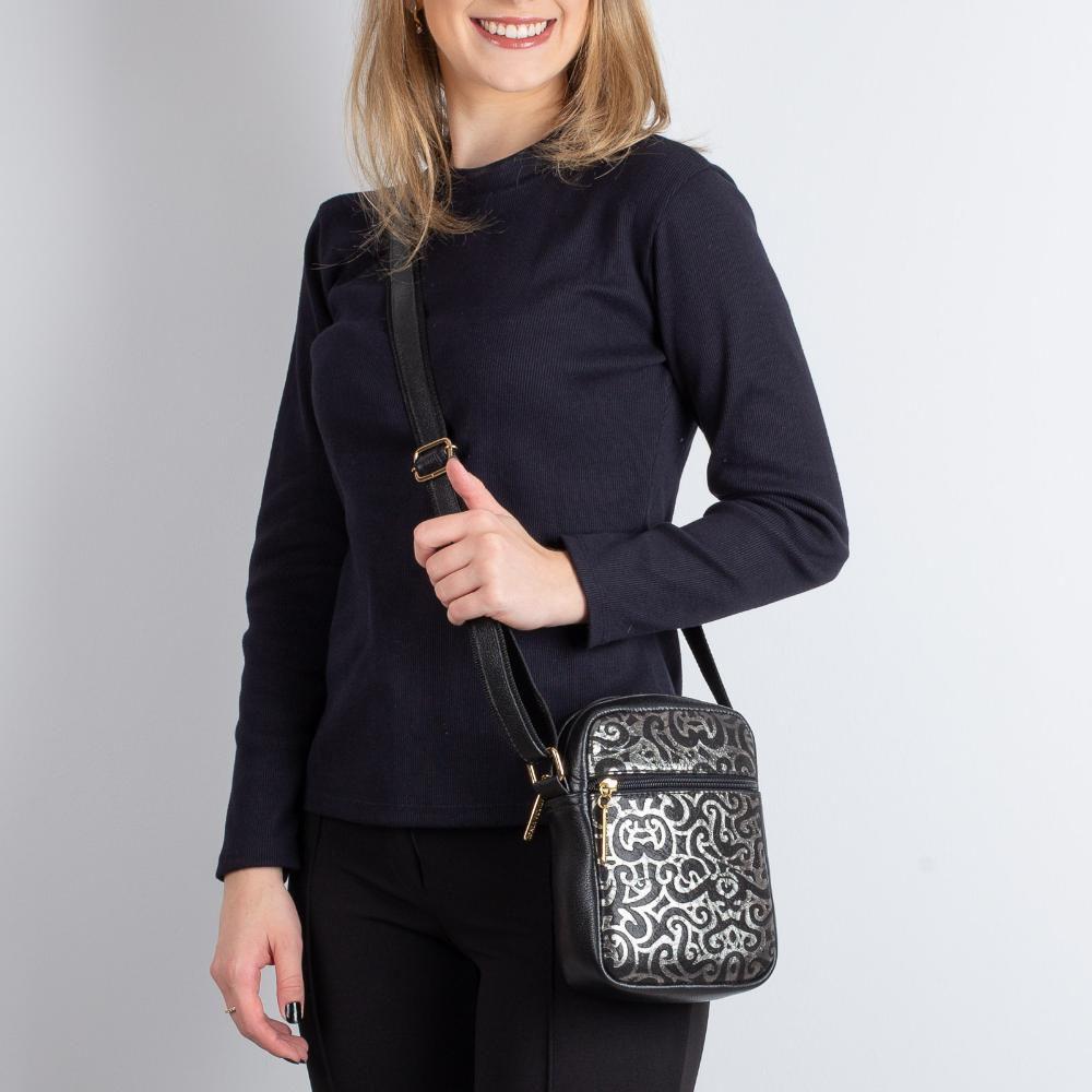 shoulder bolsa feminina couro