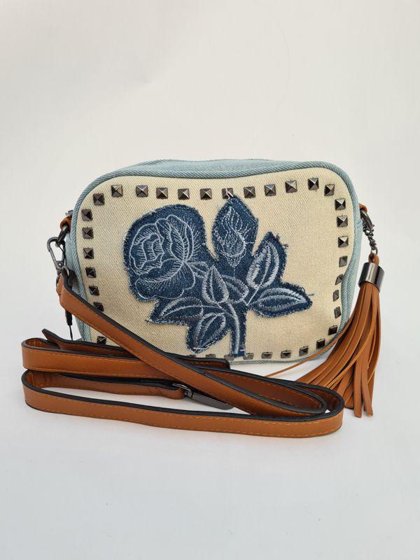 Bolsa Feminina Jeans em Lona com Alça Reforçada em Promoção | Ofertas na  Americanas