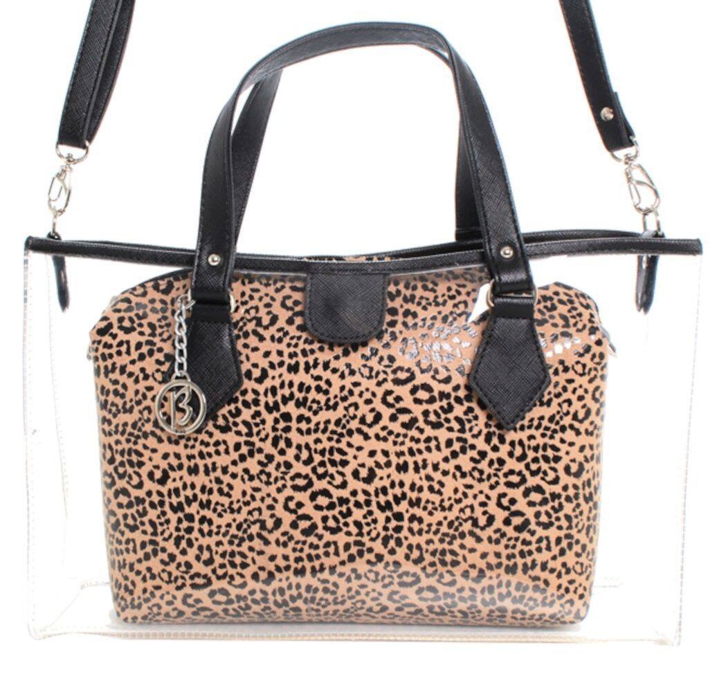 leopard print leather bolsa