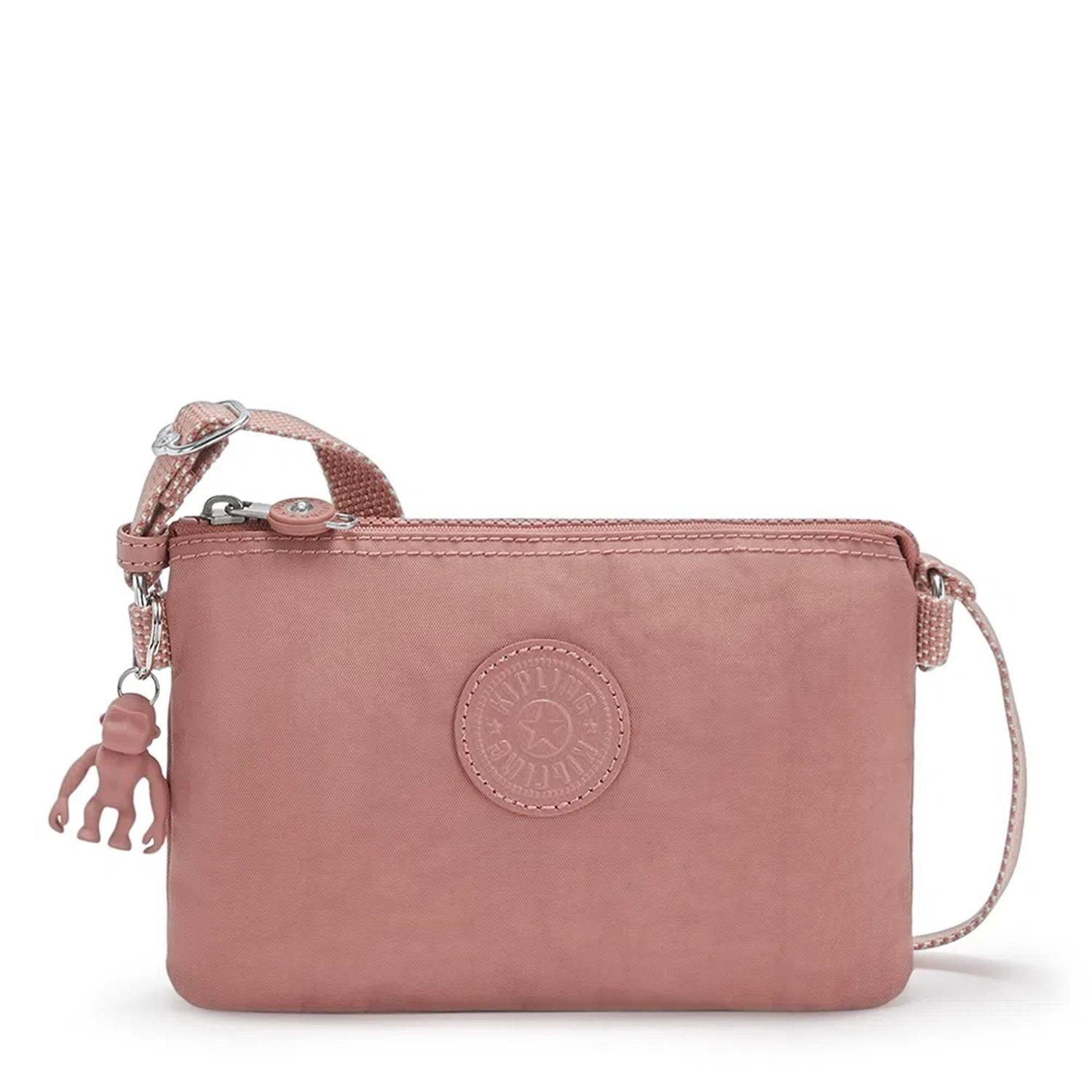 kipling leather bolsa