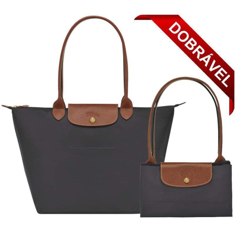 how to fold a longchamp bolsa