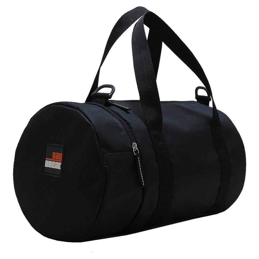 black canvas duffle bolsa