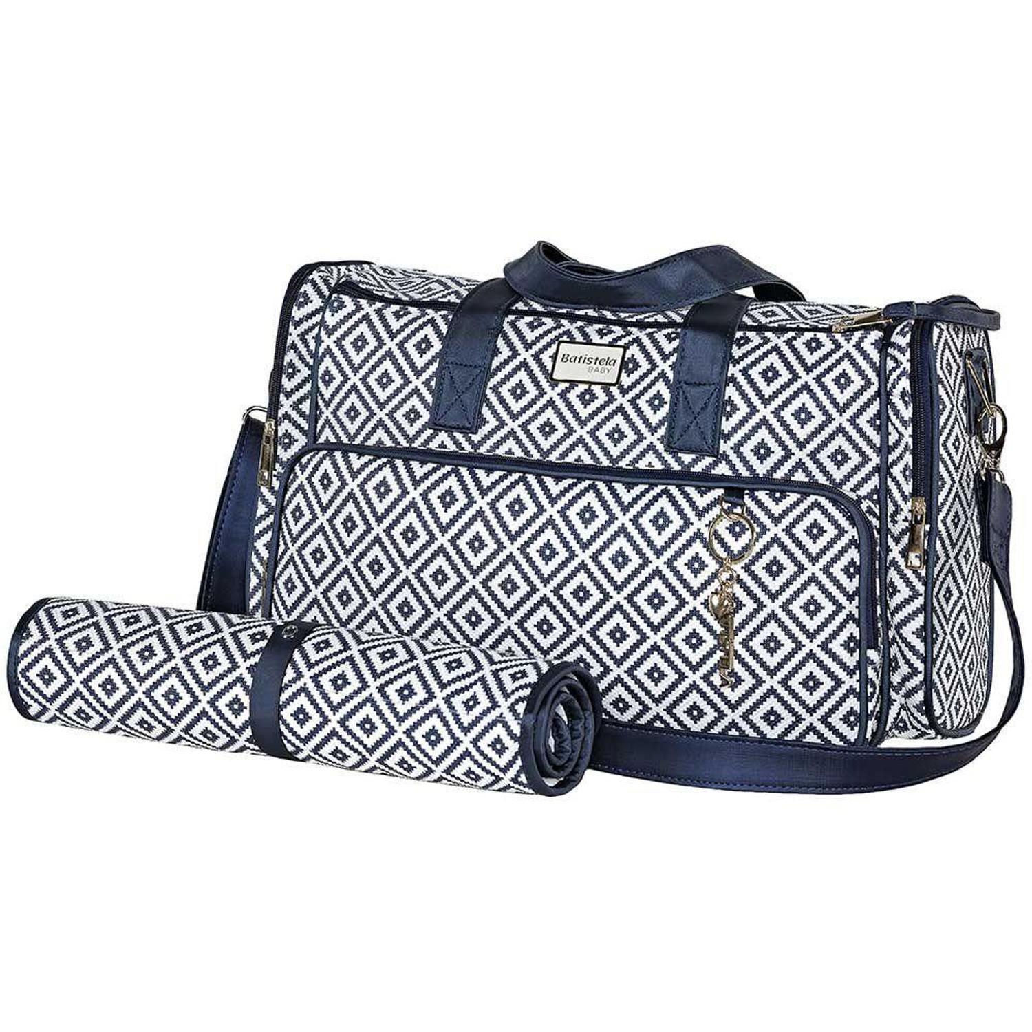 bolsa with geometric pattern