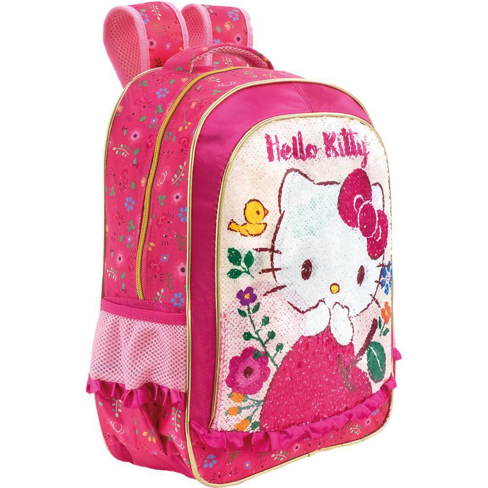 bolsa school girl hello kitty