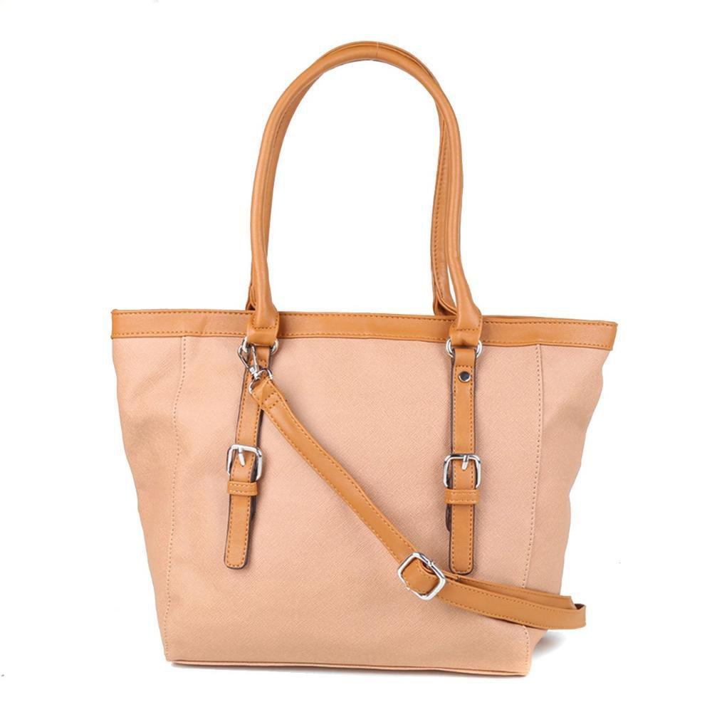 cream tote handbolsa
