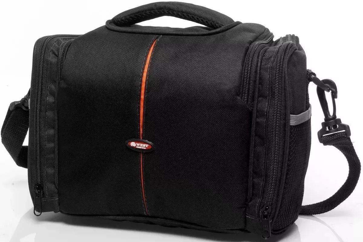 black camera style bolsa