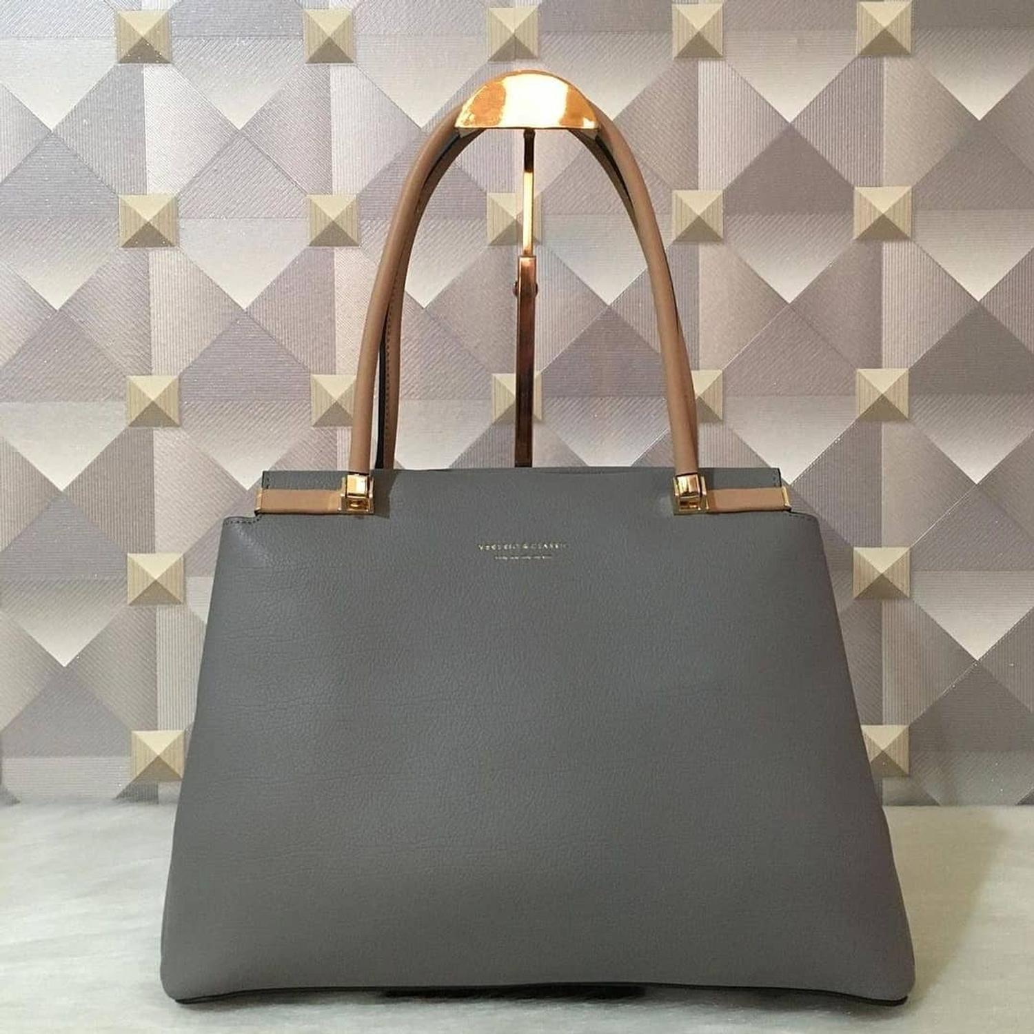 charles and keith grey bolsa