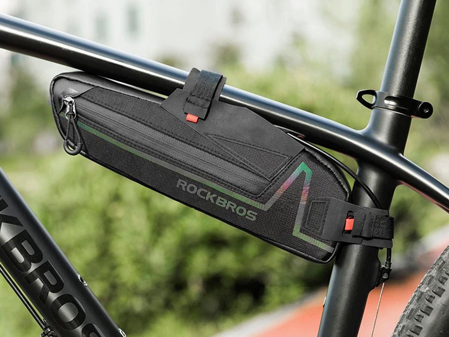 rockbros bike rack bolsa