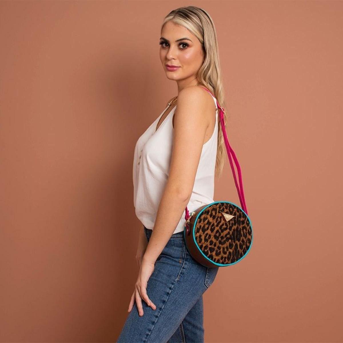 BOLSA BAU RAFITTHY JEANS | Ana Bello Acessórios