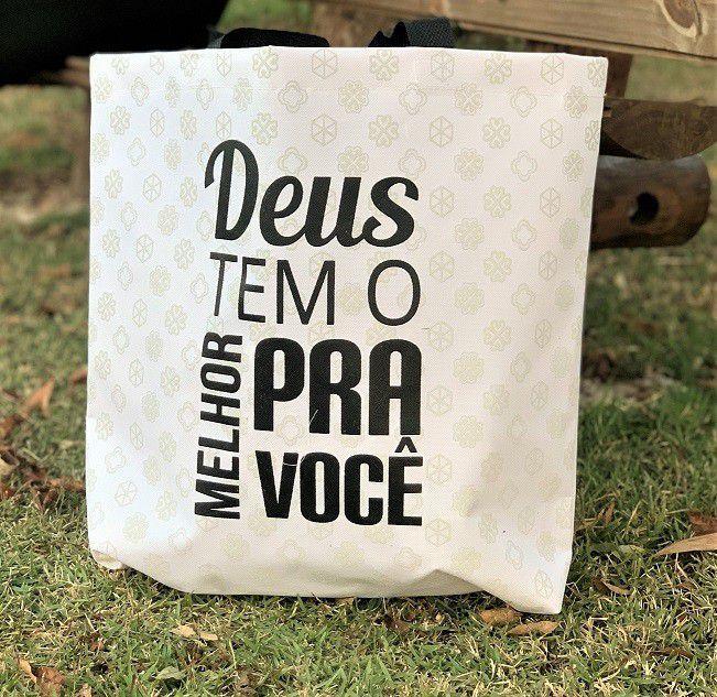 Bolsa Sacola Nylon Moda Evangélica - Deus Tem O Melhor Para Você -  Presentes Evangélicos - Bolsas - Magazine Luiza
