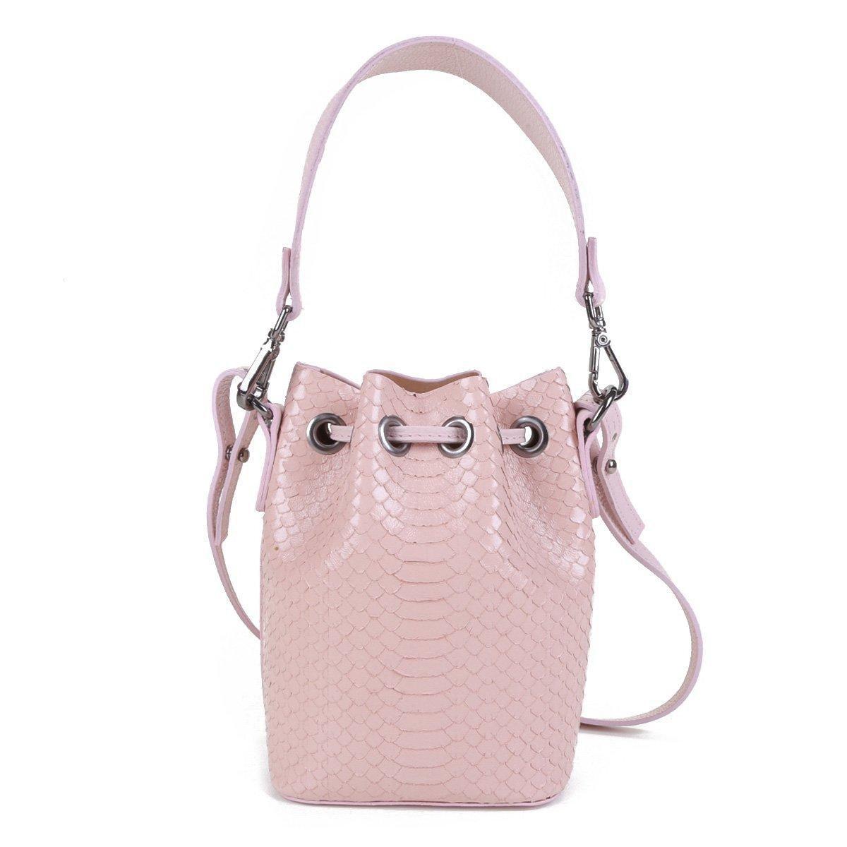 fendi bucket bolsa pink