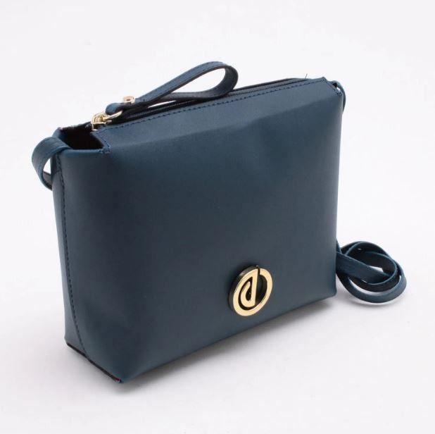 crosstown x leather crossbody bolsa
