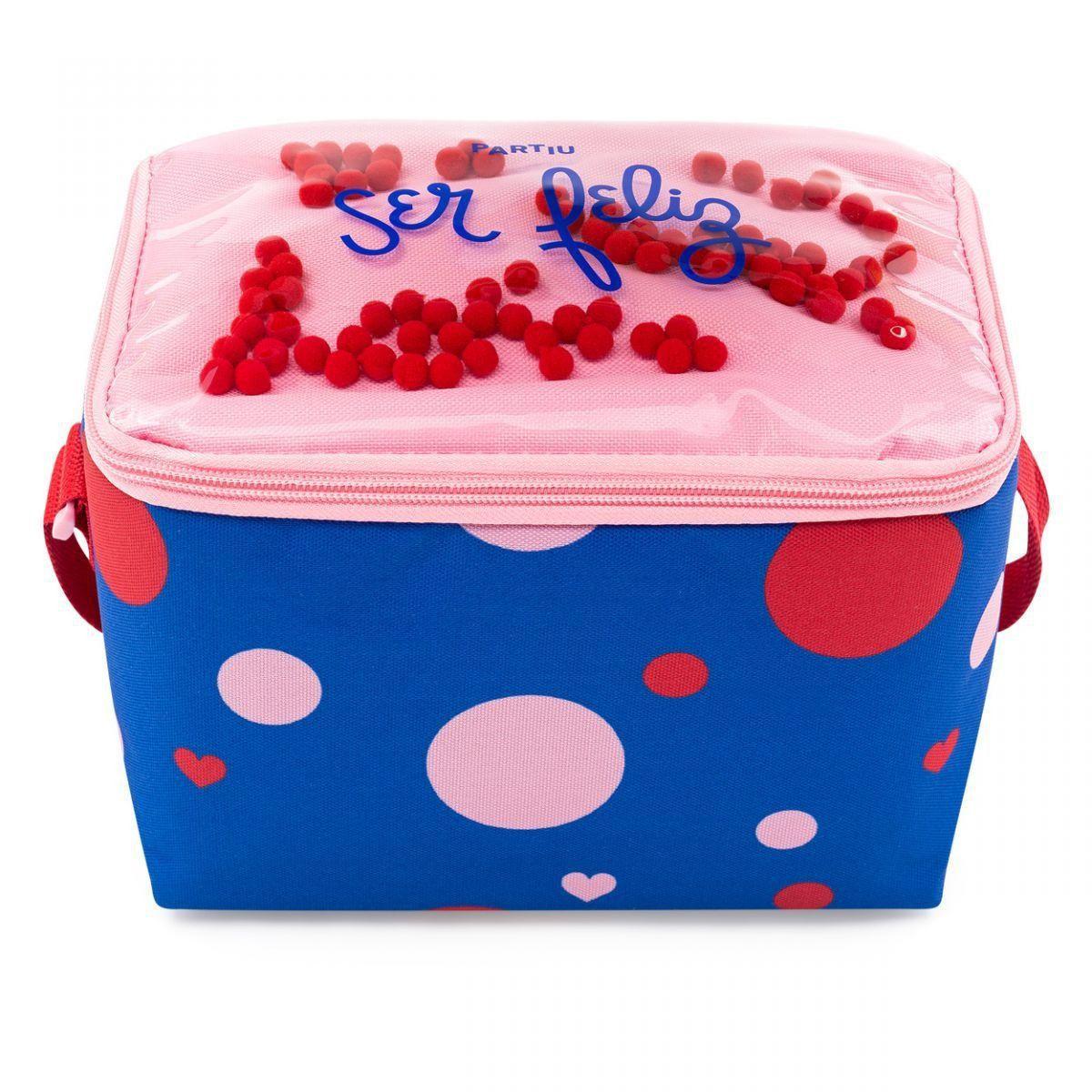 Bolsa Térmica Quadrada com Pompom e Alça Ajustável - Ludi - No Magalu -  Magazine Luiza