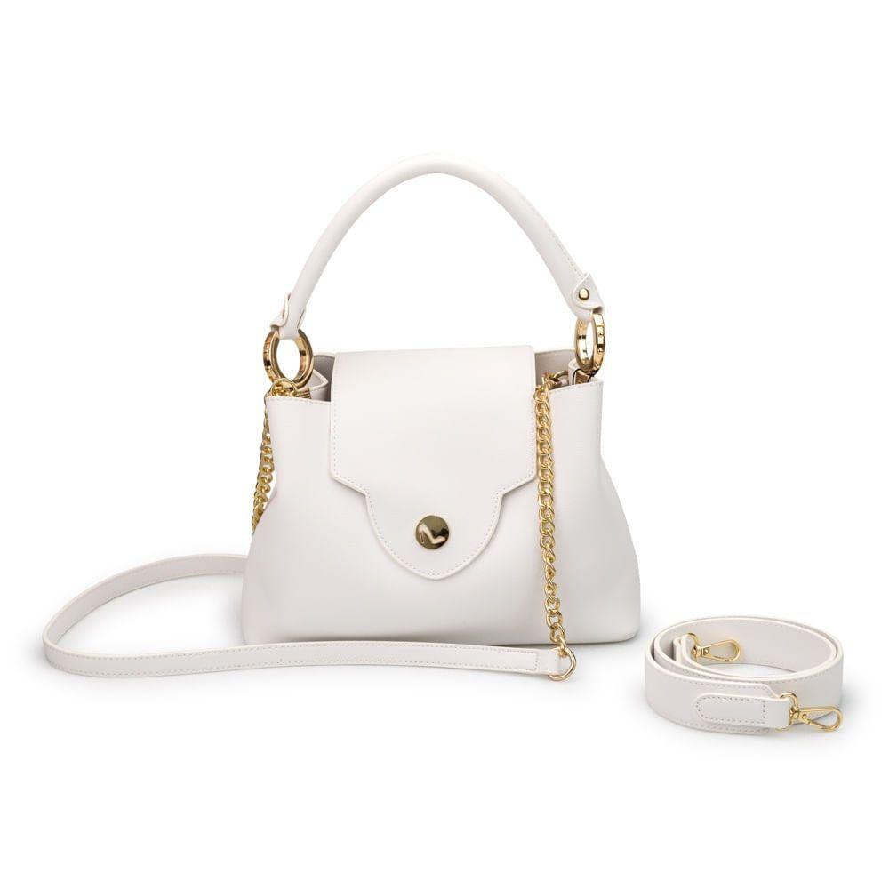 Bolsa Tote Londres Mini Floater Branco - SAPATINHO DE LUXO - Bolsas -  Magazine Luiza