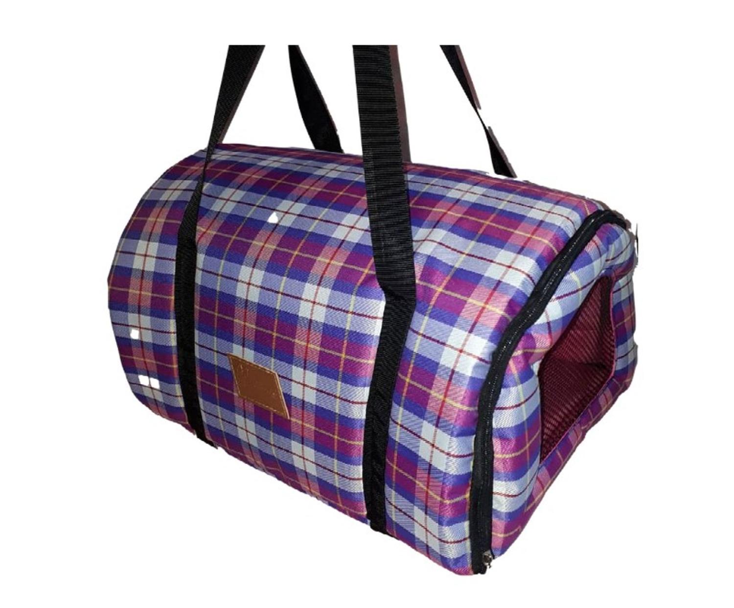 tartan duffle bolsa