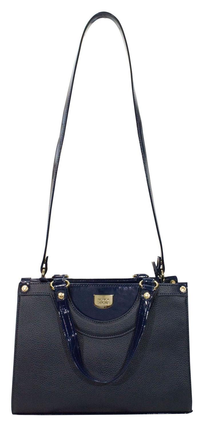 blue and black bolsa