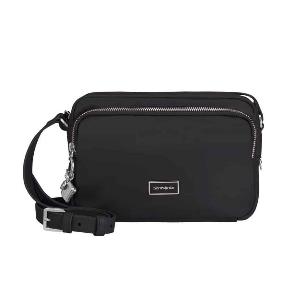 Bolsa Transversal Samsonite Karissa 2.0 Feminina Preto Bolsas Magazine Luiza