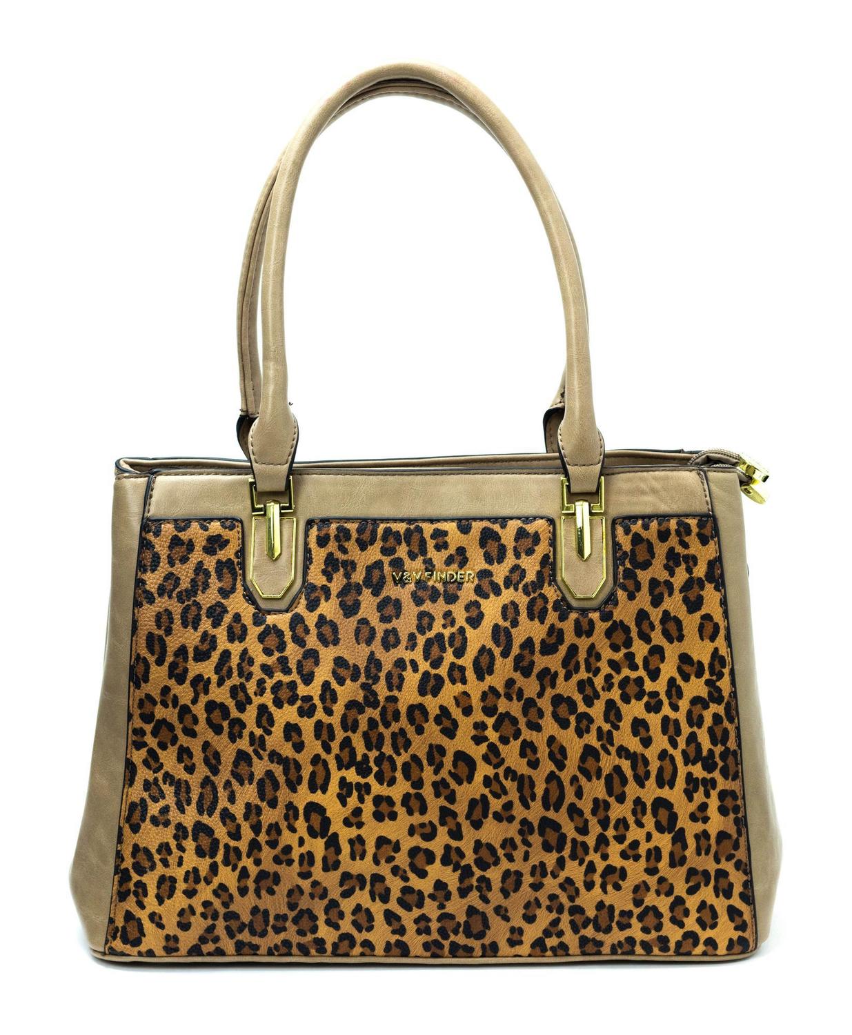 coach leopard camera bolsa