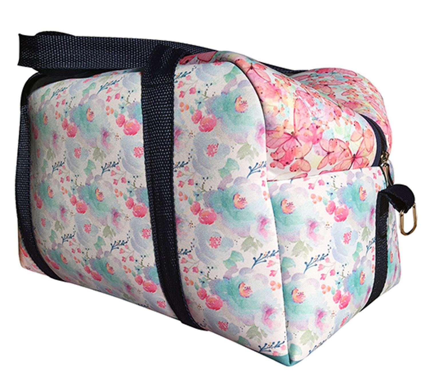 floral cooler bolsa