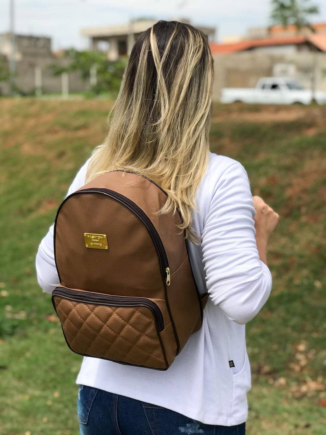 Bolsas Feminina Mochila Barata De Qualidade Para Escola Trabalho Dia a Dia Magazinemds