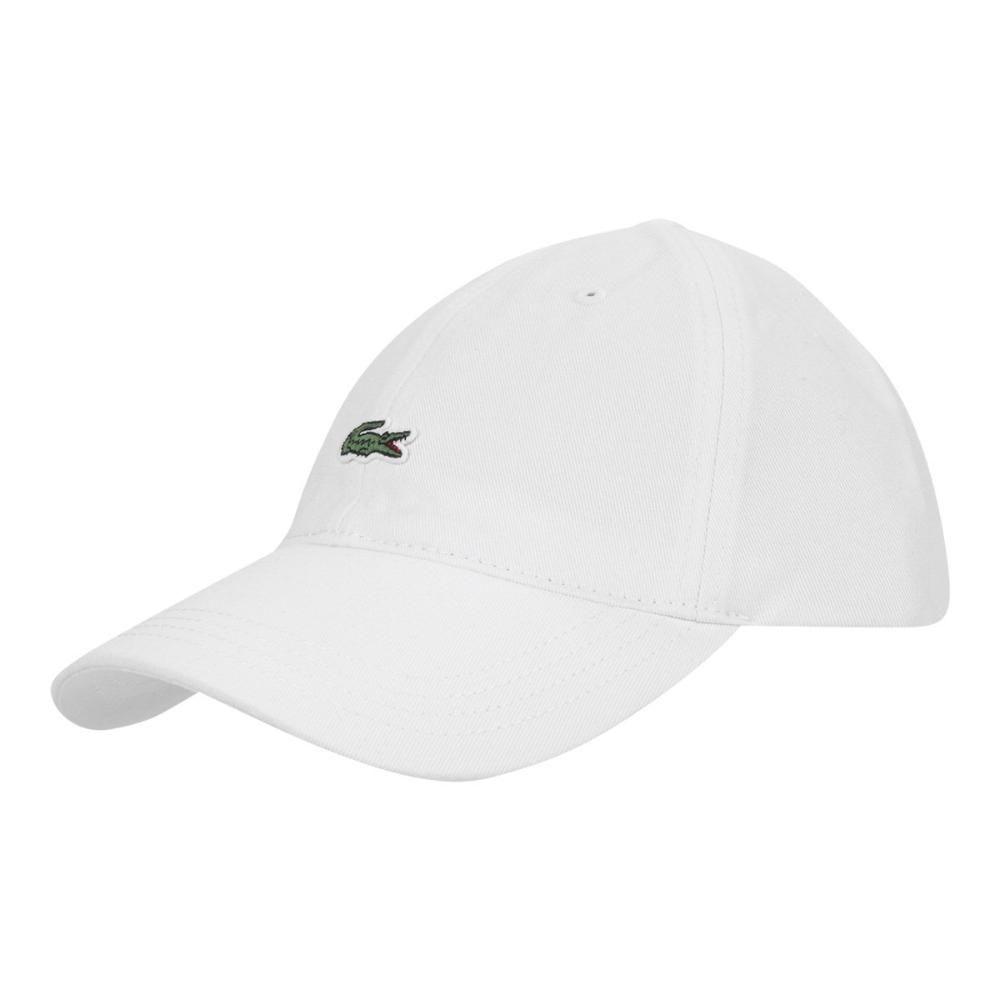 Boné Lacoste ajuste Fitão Aba Curva Strapback em Promoção | Ofertas na  Americanas