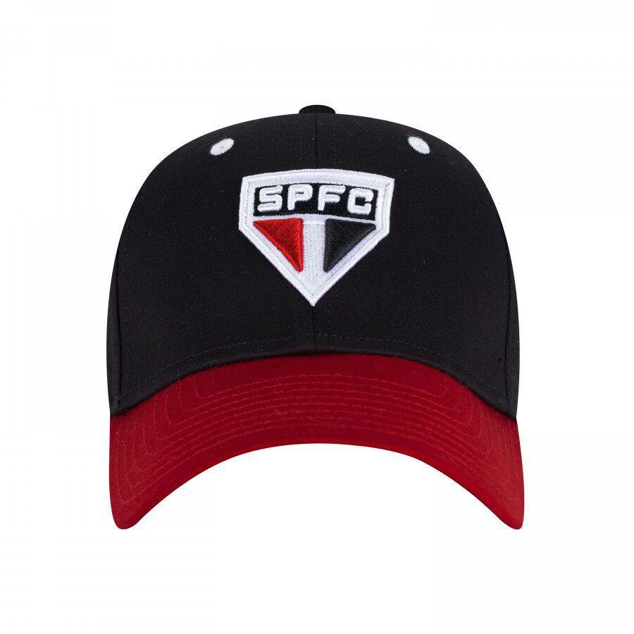 Boné New Era 3930 São Paulo Futebol - Preto e Vermelho - Boné Esportivo -  Magazine Luiza
