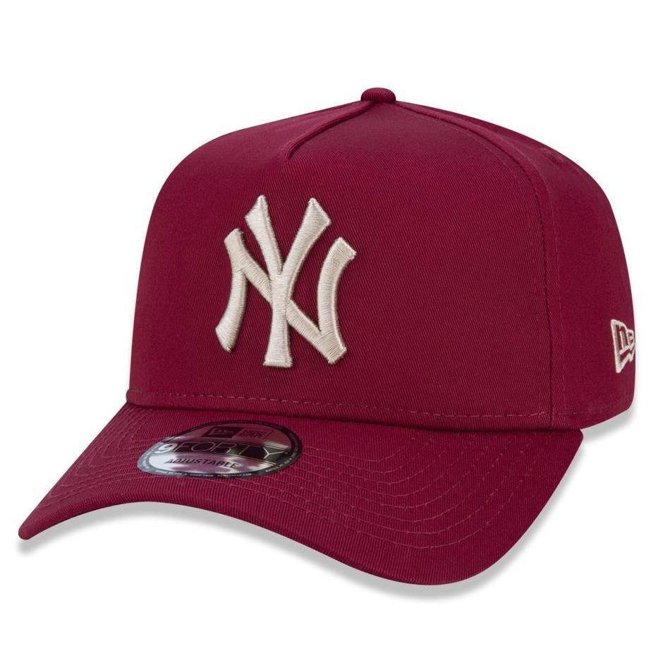 Boné New York Yankees 940 Veranito Logo Vermelho/Dourado - New Era - Boné  Esportivo - Magazine Luiza