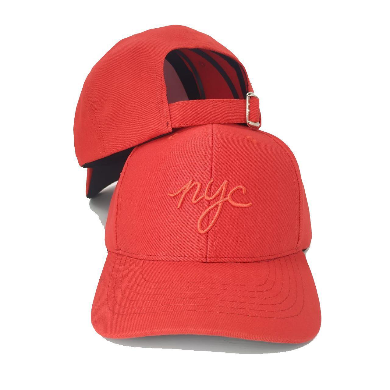 Boné NYC Manuscrito Aba Curva Fitão Premium Strapback Cores - Scott \u0026 Co -  Boné - Magazine Luiza