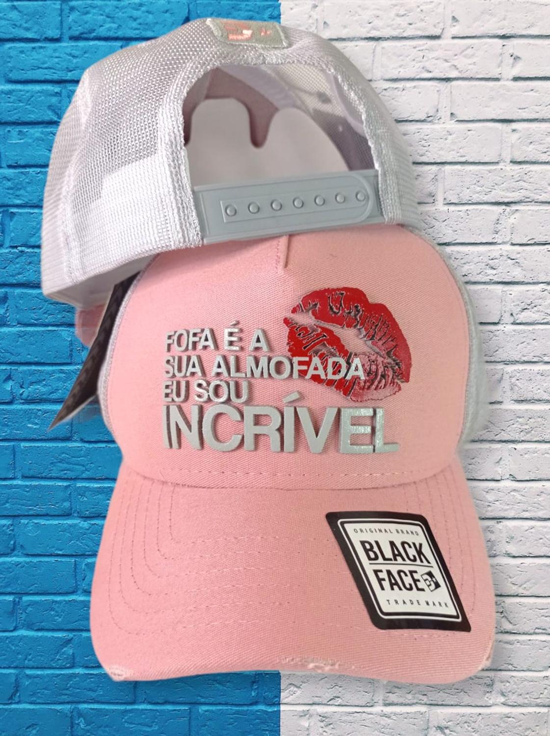 Boné Tik Tok Frases Aba Curvada Strapback Moda 2021 - Black Face - Boné -  Magazine Luiza
