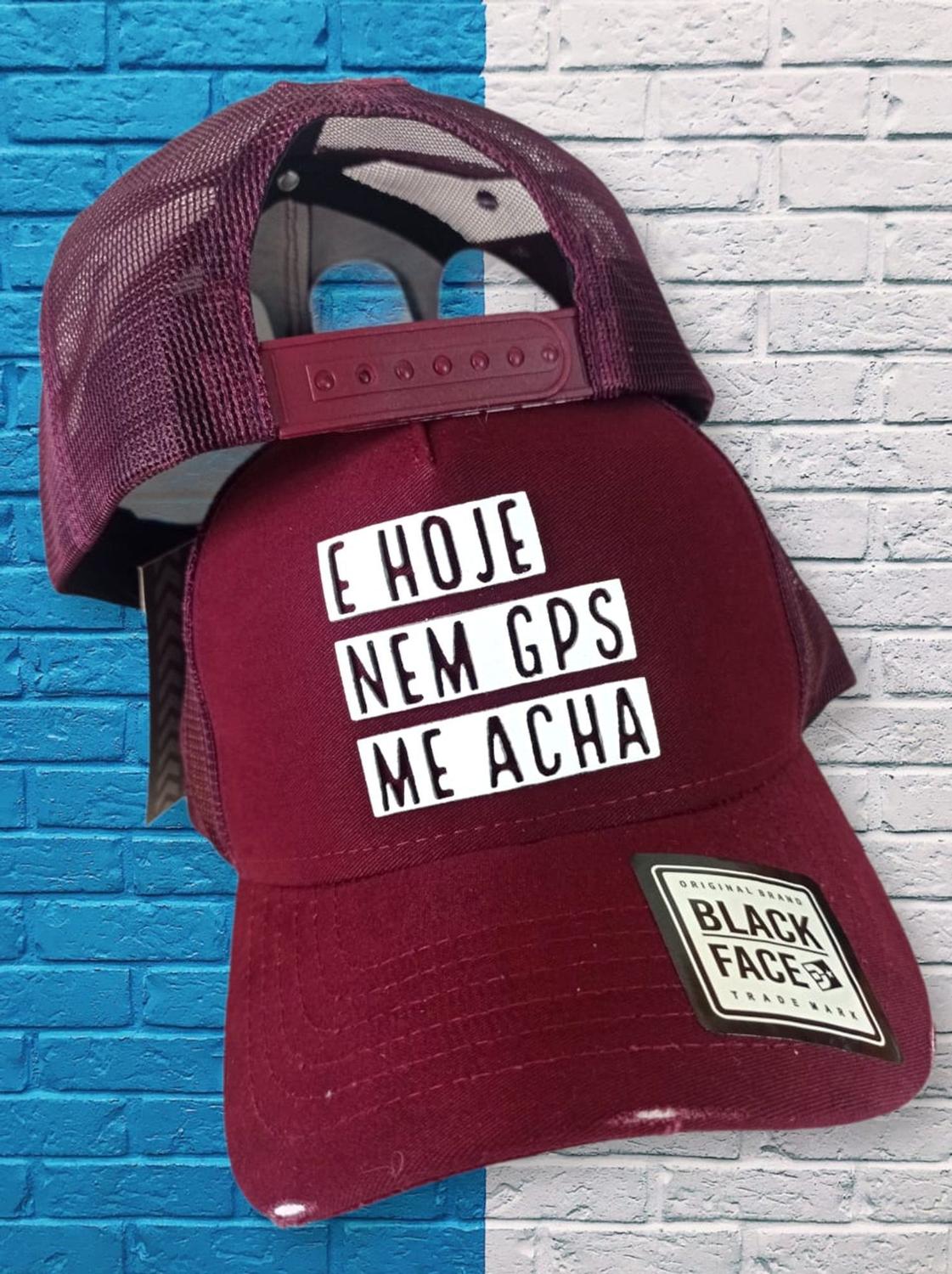 Boné Trucker Tik Tok Frases Aba Curvada Strapback Telinha - Black Face -  Boné - Magazine Luiza