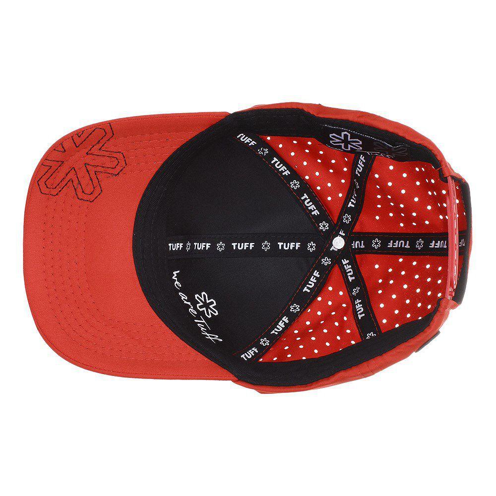 Boné Vermelho Aba Curva e Tela Tuff 27440 - Boné - Magazine Luiza