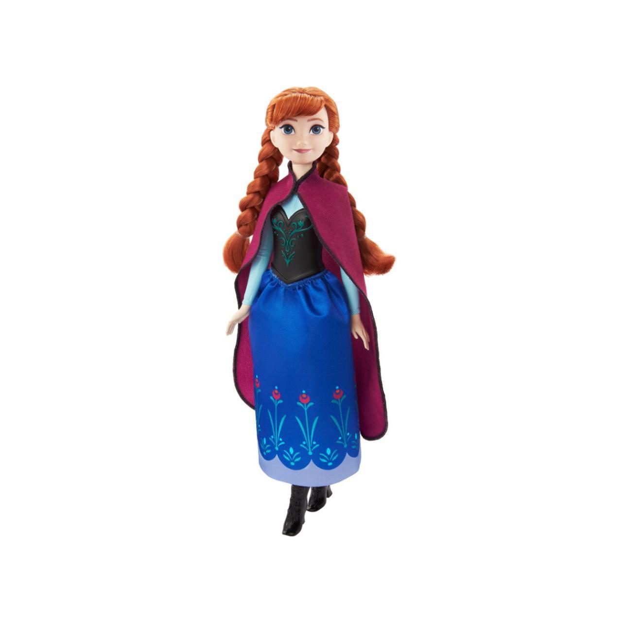 Boneca Anna Frozen 1 Disney 30 Cm Mattel - HLW49 - Bonecas
