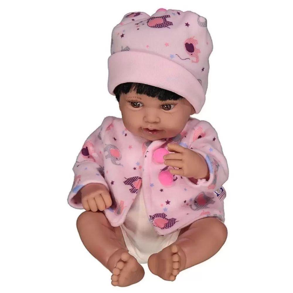 Boneca Bebê Reborn Anny Doll Baby Menina - Cotiplás