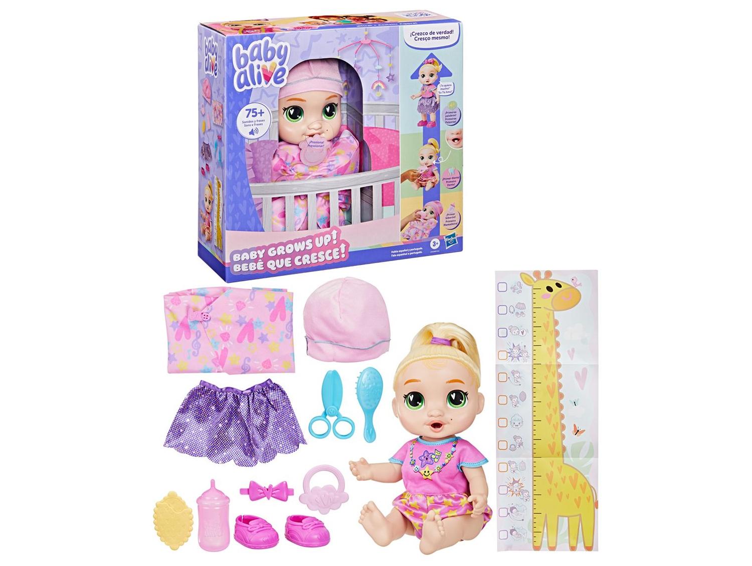 Boneca Baby Alive Baby Alive Bebê que Cresce Lala