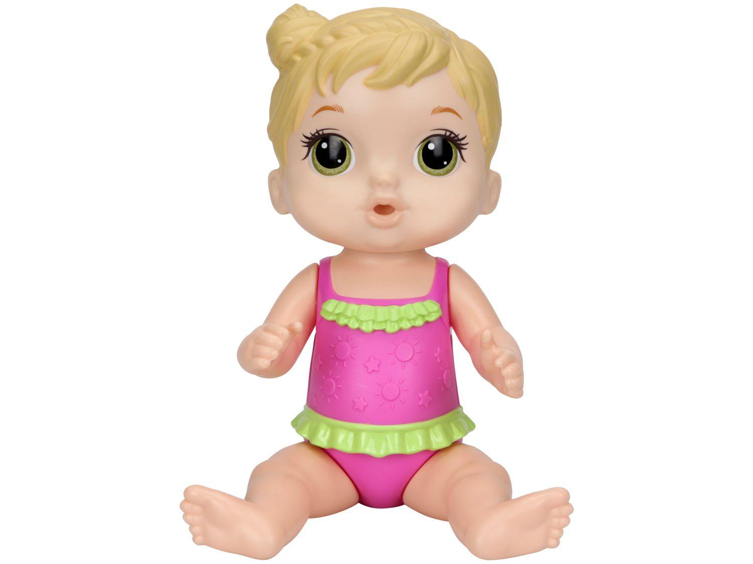 Boneca Baby Alive Bebê Dia de Sol Loira