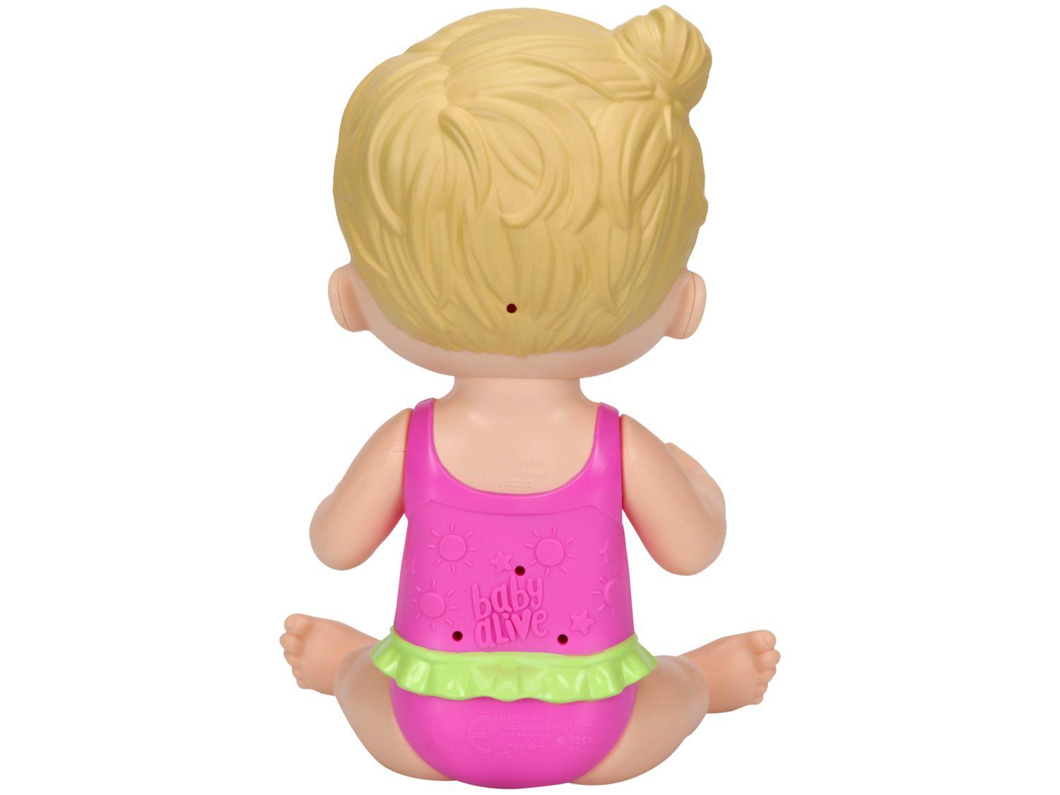 Boneca Baby Alive Bebê Dia de Sol Loira