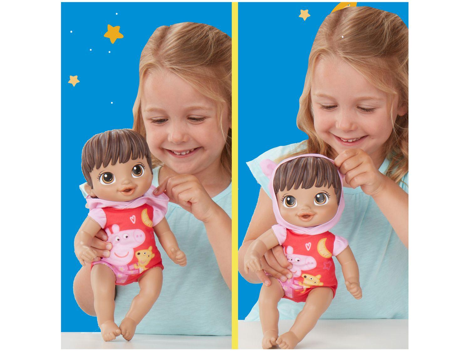 Boneca Baby Alive Boa Noite Peppa