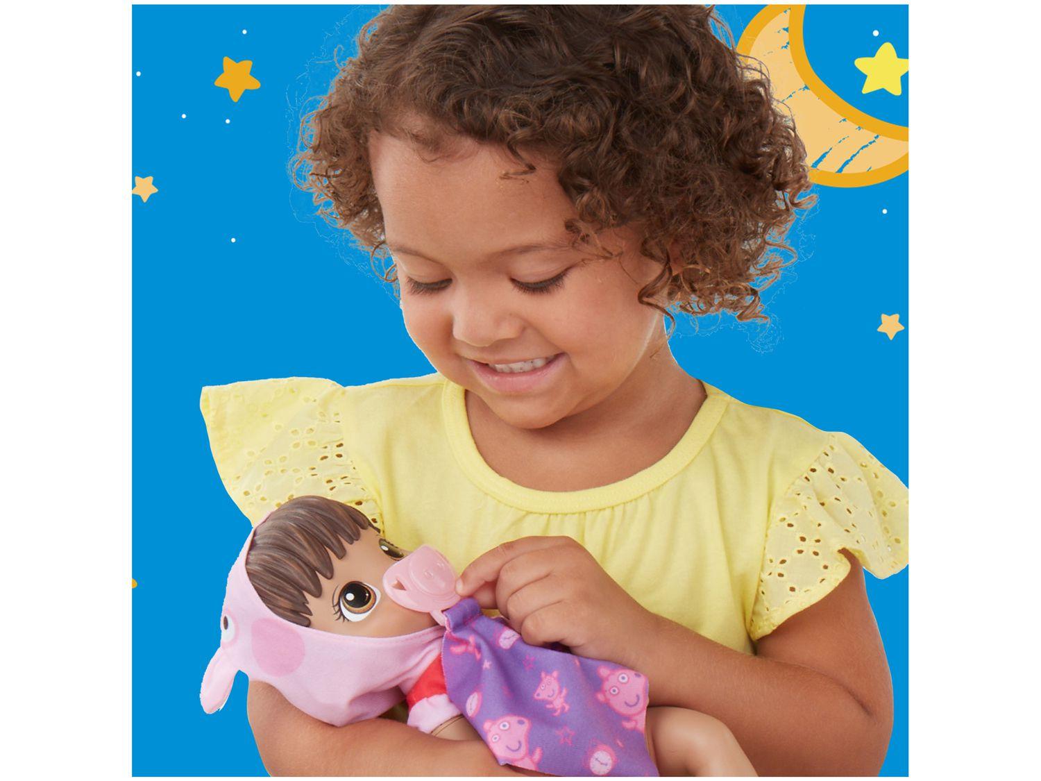 Boneca Baby Alive Boa Noite Peppa