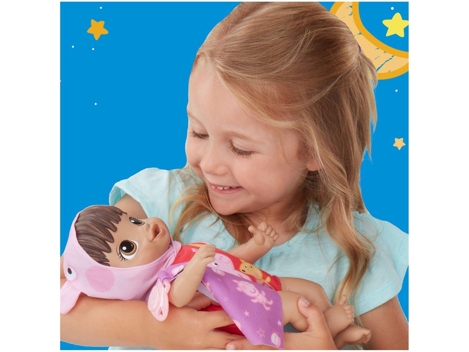 Boneca Baby Alive Boa Noite Peppa