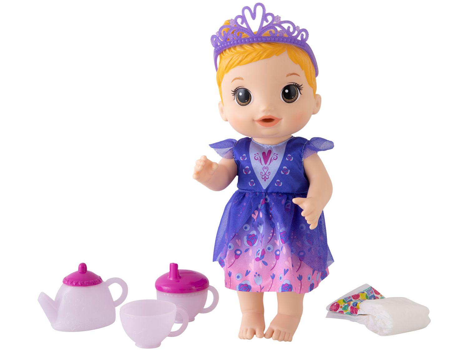 Boneca Baby Alive Bebê Festa de Presentes - Com roupa e acessórios de festa  - E8719 - Hasbro : : Brinquedos e Jogos