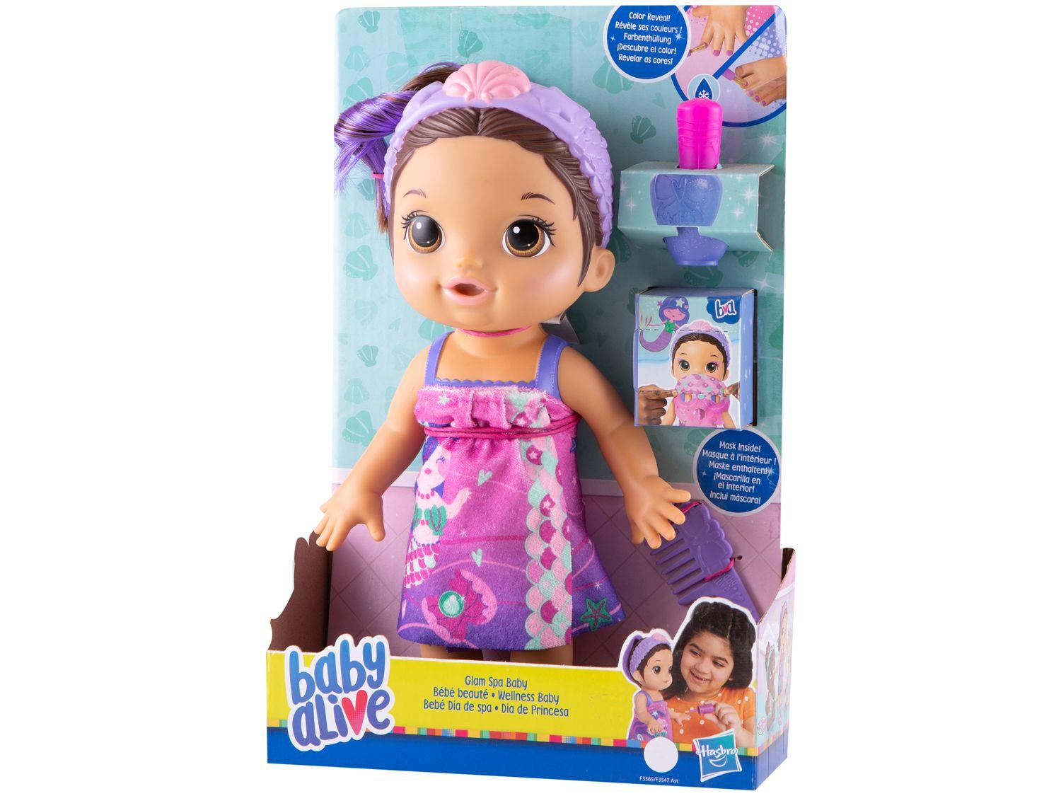 Boneca Baby Alive Dia de Princesa Sereia