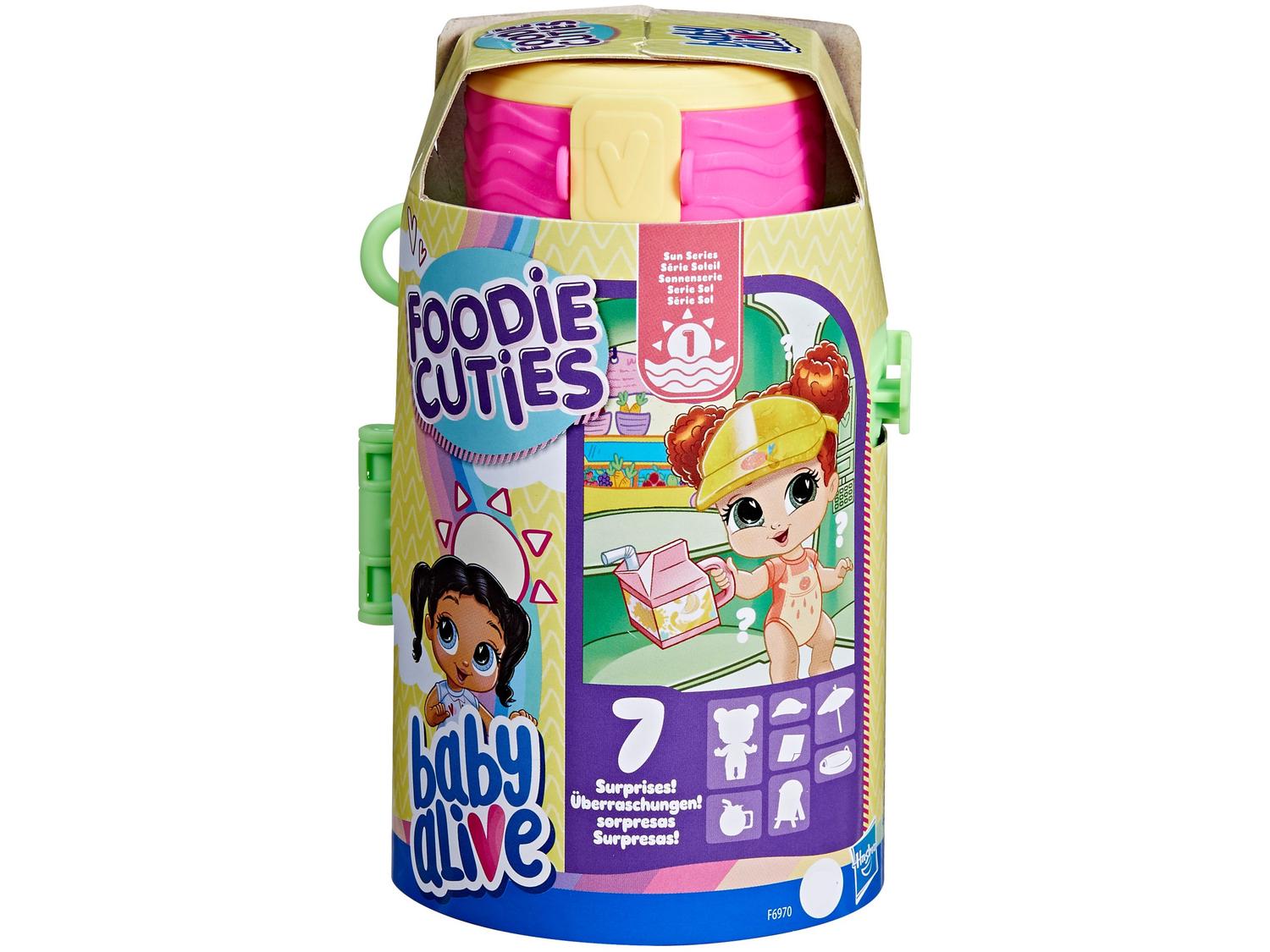 Boneca Baby Alive Foodie Cuties com Acessórios